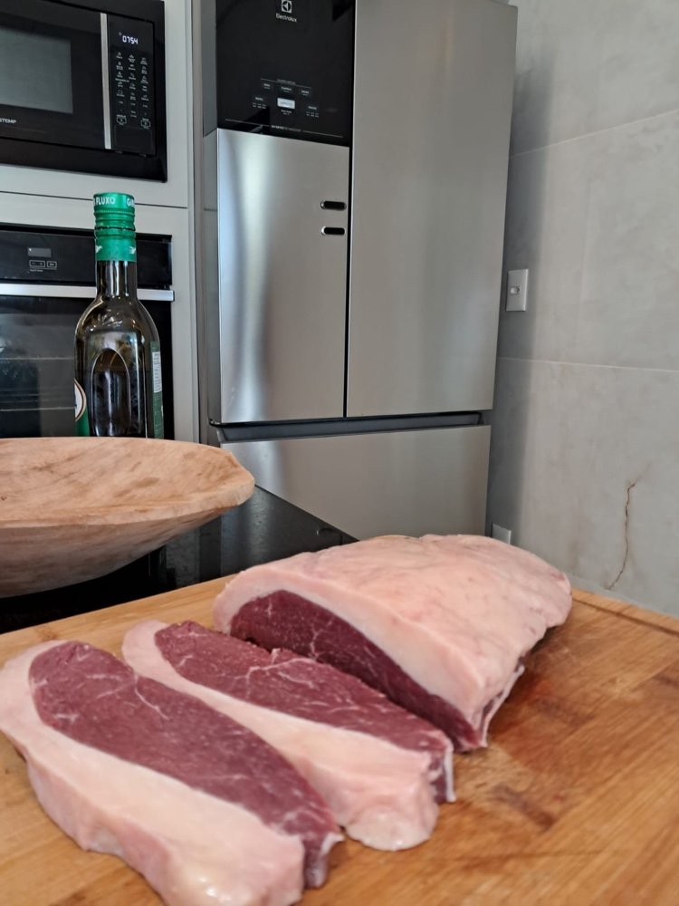 Picanha premium com ponto perfeito na brasa